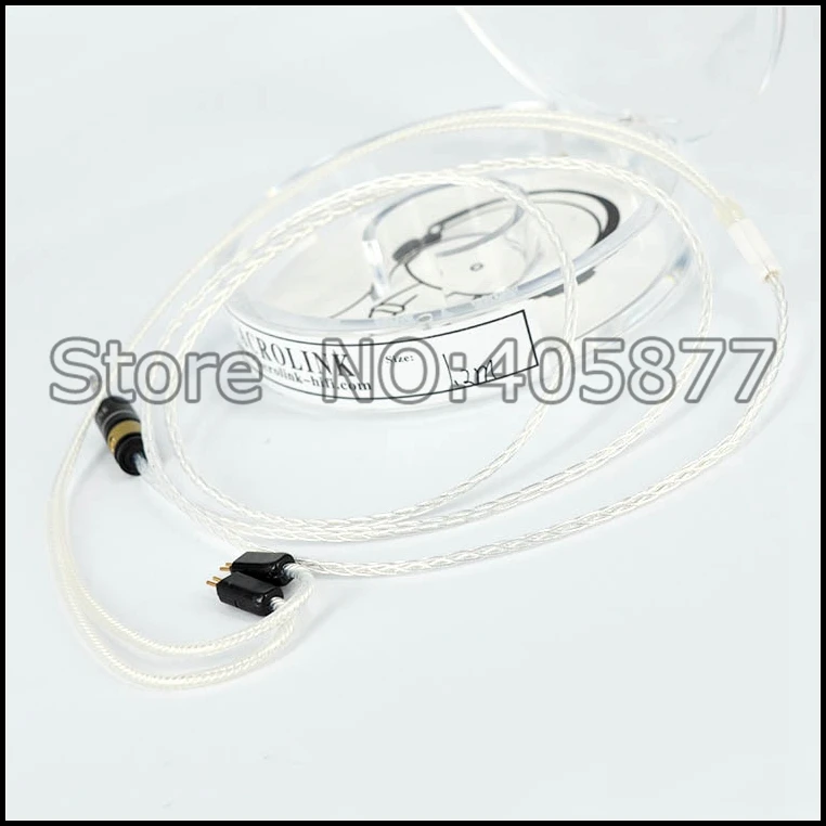 Hi End silver plated Westone W4R UM3X ES3 ES5 headphone cable Westone audio cable extension headphone update cable