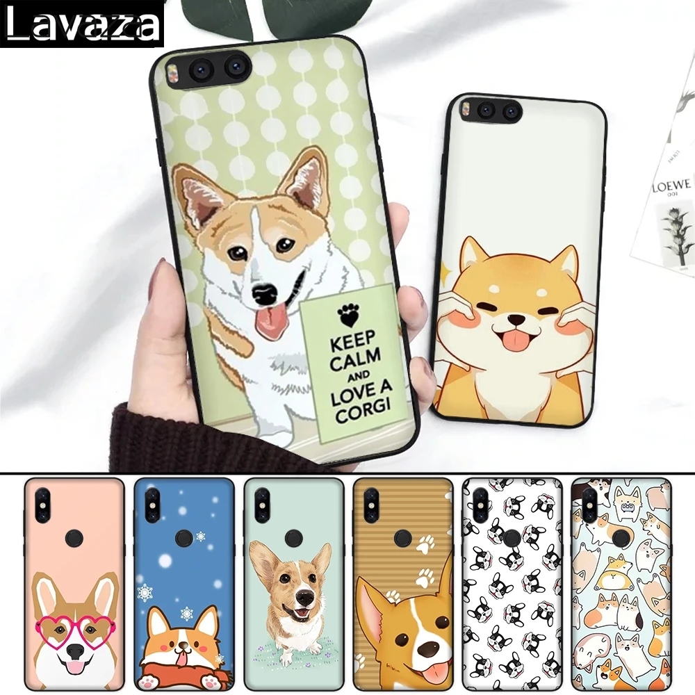 

Lavaza Cute Corgi cartoon Dog Silicone Case for Xiaomi Redmi 4A 4X 5A S2 5 Plus 6 6A Note 4 Pro 7 Prime Go