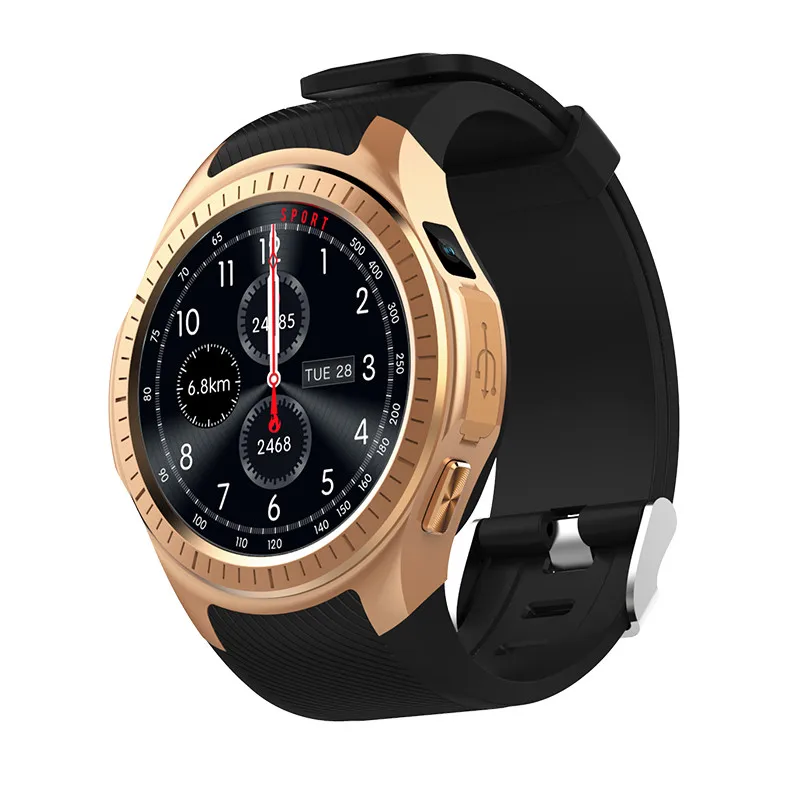 Interpad gps Смарт часы Montre коннектор Android IOS Часы Bluetooth для Xiaomi samsung huawei Apple телефон Smartwatch - Цвет: gold