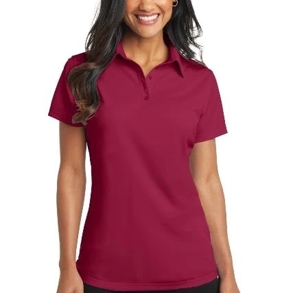 Port Authority L571 Ladies Dimension Polo Red Rush - 3XL (1)