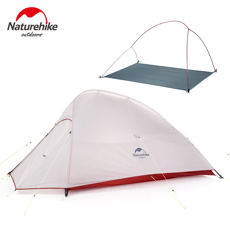NatureHike 2 Человек Палатка для кемпинга Открытый Туризм альпинизмом Велоспорт Сверхлегкий Водонепроницаемый CloudUp 2 модернизированная Самостоятельная палатка