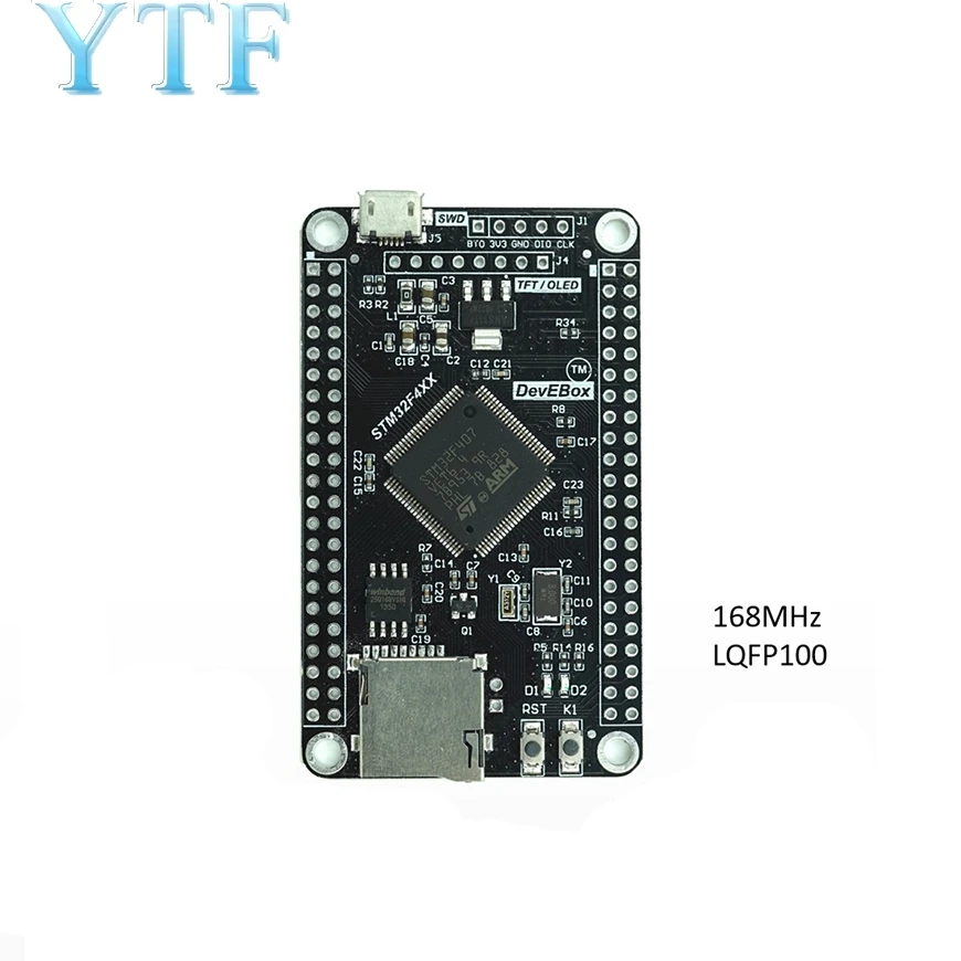 STM32F407VGT6/STM32F407VET6 макетная плата MCU mini SD SPI интерфейс обучающая плата STM32 системная плата