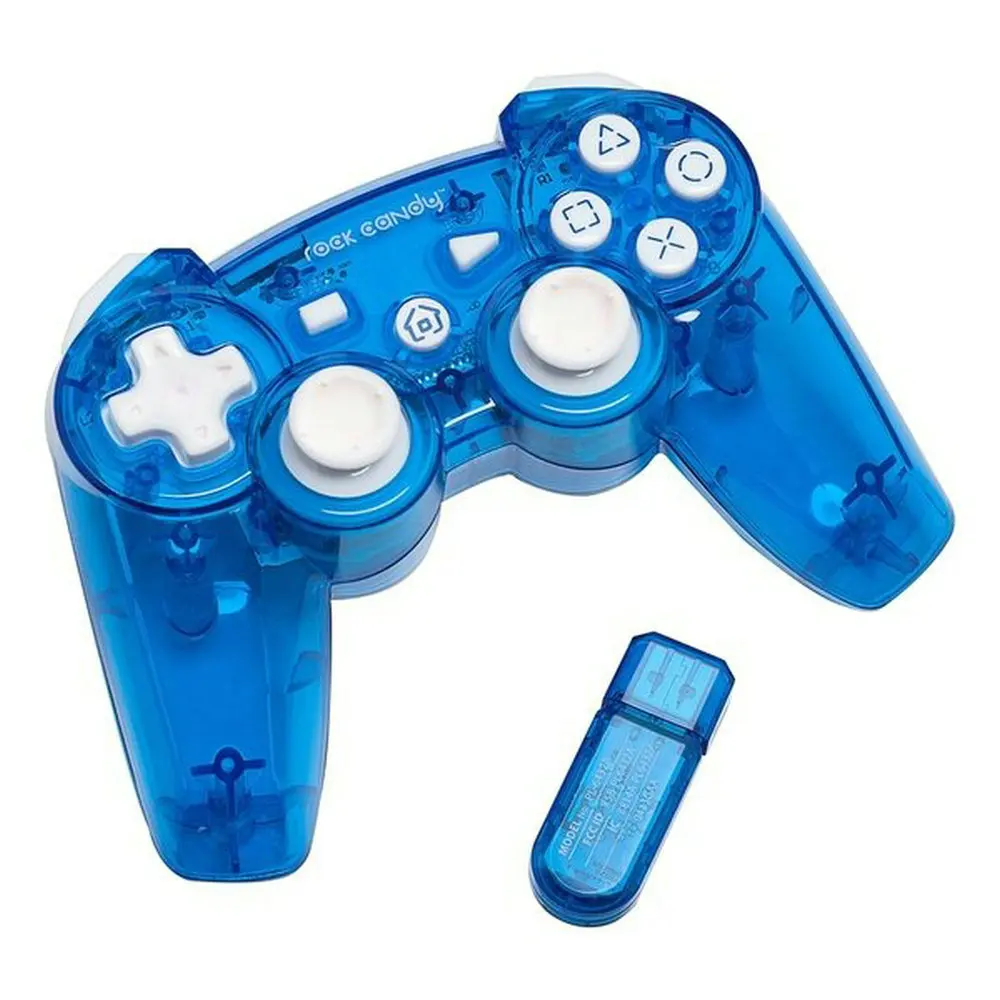 Беспроводной геймпад для консоли PS3 контроллер для PS 3 игровой джойстик 2,4 ГГц Joypad - Цвет: Blue