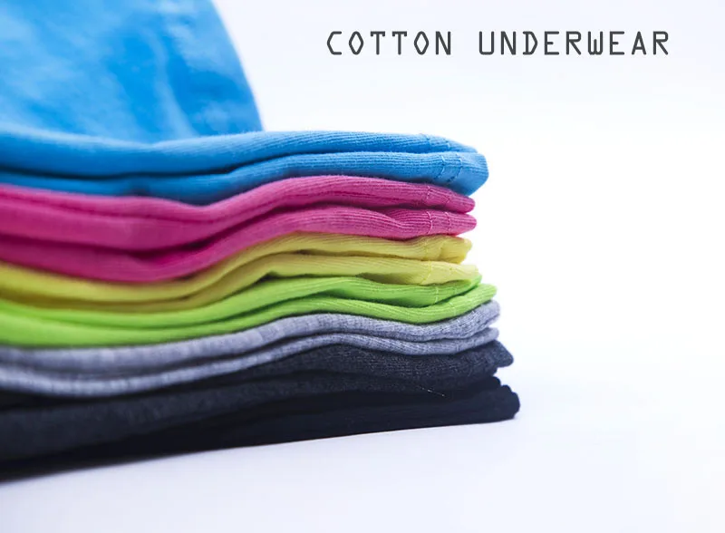 Men Underwear Cotton Boxers 4PCS Solid Black Panties Male Boxer Shorts Calvinfully Hombre Cueca Boxers Calzoncillos Underpants 03