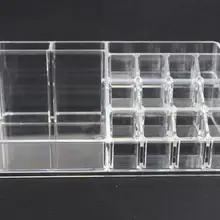 Чернильница для тату Держатель Квадратный прозрачный насадка для татуировочной машины держатель для перманентного макияжа бровей губ шапки