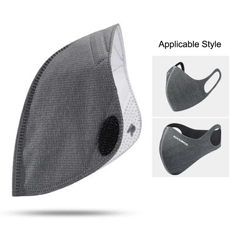 

MTB Bike Filter Masks Bike Bicycle Cycle Anti-Dust Face Mask Scarf Replacement Anti-fog Active Carbon Filter Good Protector