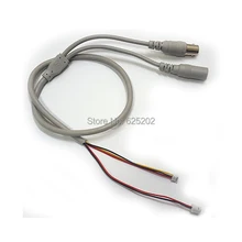 BNC Video DC 12V Powder Wire Assembly for CCTV Camera System