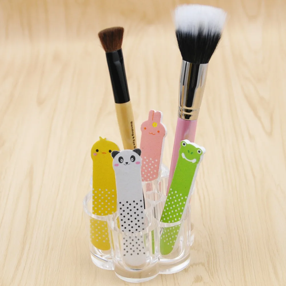 Crystal Acrylic Makeup Brush Holder Organizer For