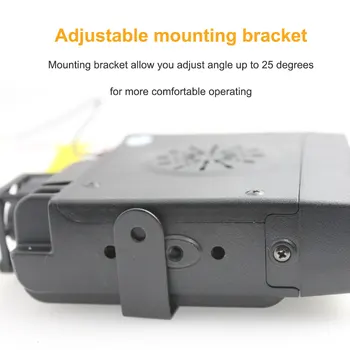 BAOJIE BJ-218 High Power 25W Mini Mobile Car Walkie Talkie UV Dual Band 136-174 & 400-470MHz FM Radio Shipping from Moscow 5