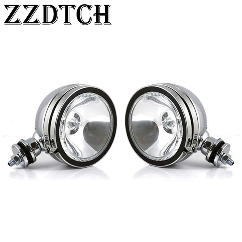 ZZDTCH 1 шт. 12 в 6 дюймов Круглый супер туман лампа используется для jeep wrangler Mazda, Nissan
