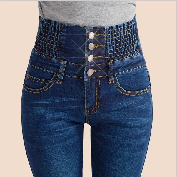 Autumn Stylish Cool Jeans Sexy Women Ripped Hole Denim