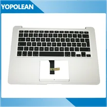 Швейцарии Швейцарский Стандартный верхней крышке Palmrest+ клавиатура+ Подсветка для Macbook Air 1" A1466 2013
