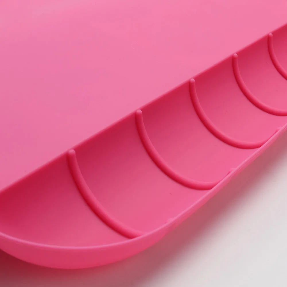 Baby Kid Silicon Plate BPA Free Health Lunch Tableware Placemat Waterproof Snack Mat Food Pocket Child Feeding Bowl