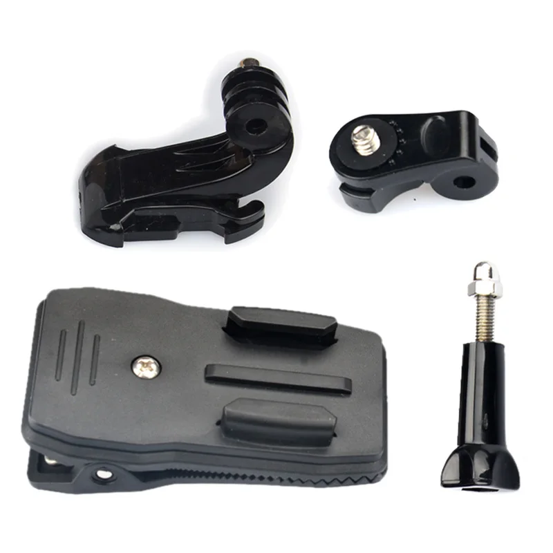 KingMa 360 Degree Rotary Backpack Rec mounts Clip Quick Clip Mount For