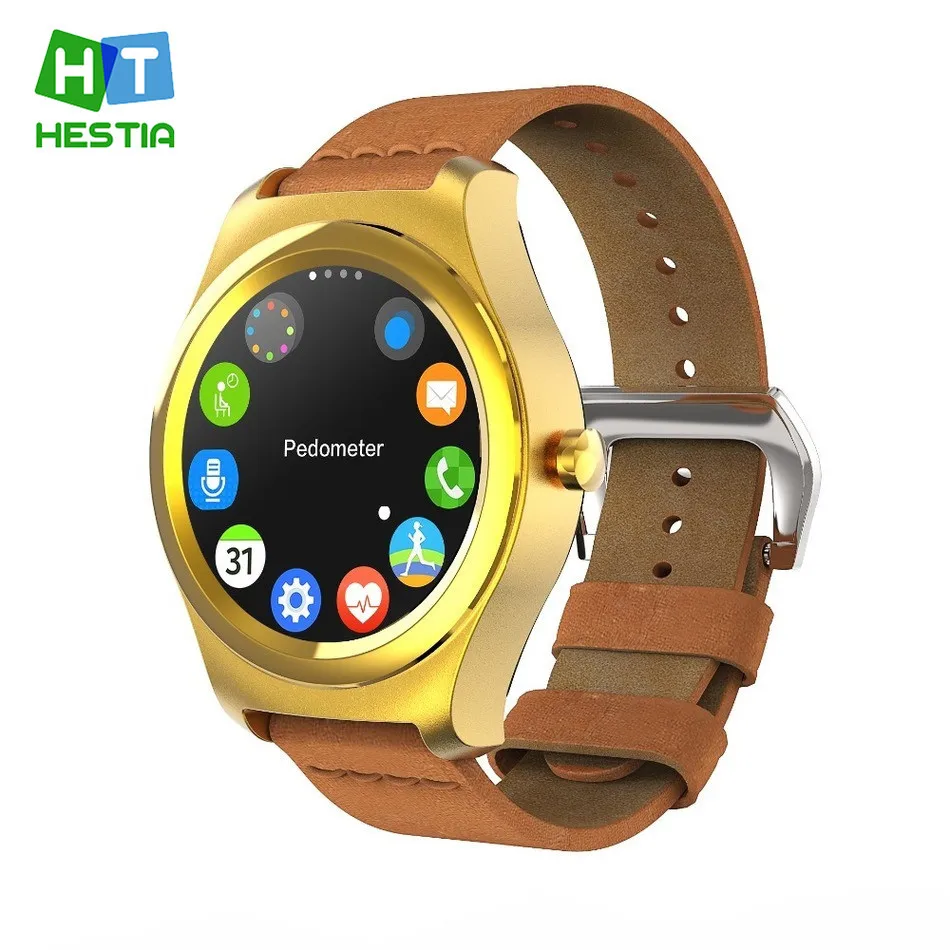 HESTIA New Q2 font b Smartwatch b font MTK2502C Heart Rate Monitor Bluetooth 4 0 Fitness