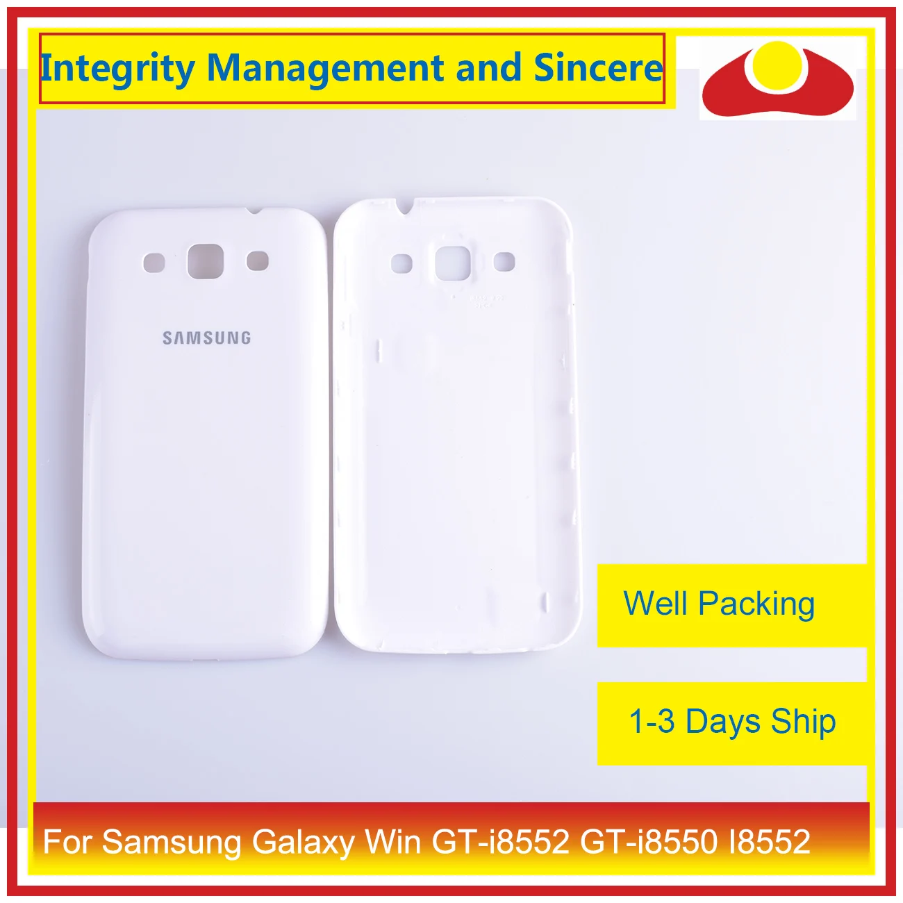 Для samsung Galaxy Win GT-i8552 GT-i8550 I8552 I8550 корпус батарея Дверь задняя крышка корпус замена корпуса