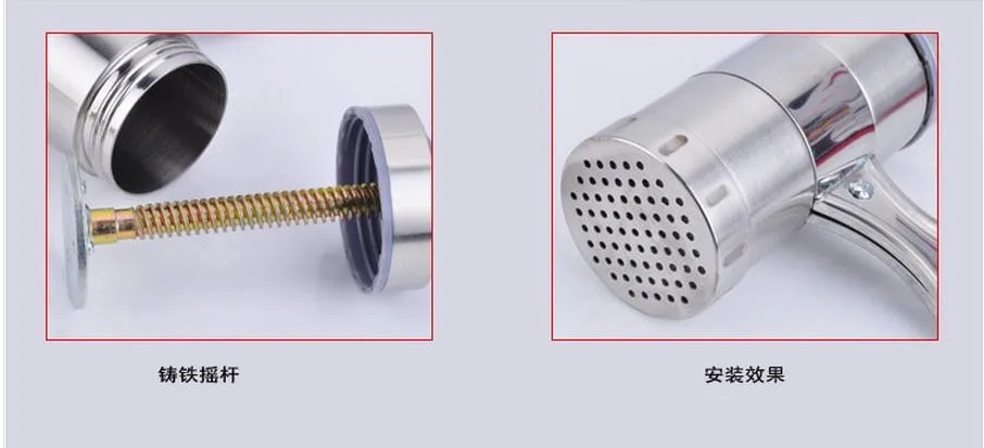 Многофункциональный Новое поступление из нержавеющей стали материал паста машина ручной прессования дома инструмент для приготовления лапши