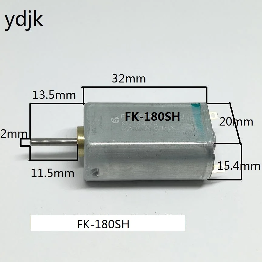 1 шт./лот микро мотор FK-180SH DC3V-4.8V мотор 180 34000об/мин для электробритва для зубных щеток, FK-180