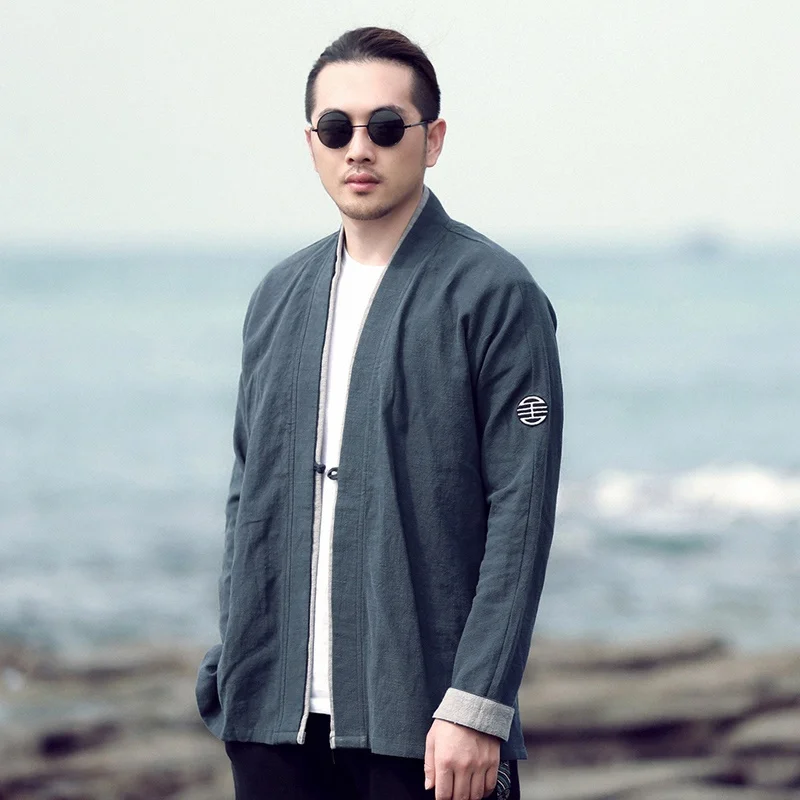 

Traditional chinese clothing for men social shirt male oriental mens clothing shirt kungfu clothing TA087