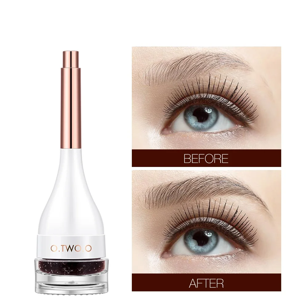 

O.TWO.O Eyebrow Gel Create 3D Natural Eyebrows Hair Make Up Fiber Waterproof Long-Lasting Eye Brow With Brush Cosmetics