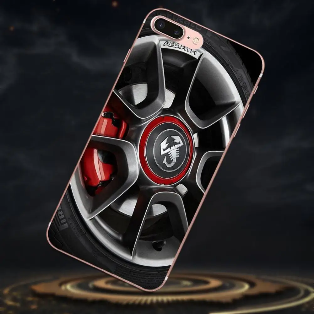 Мягкие чехлы для мобильных телефонов 2019 автомобильный логотип Abarth Huawei Mate 7 8 9 10 P7 P8
