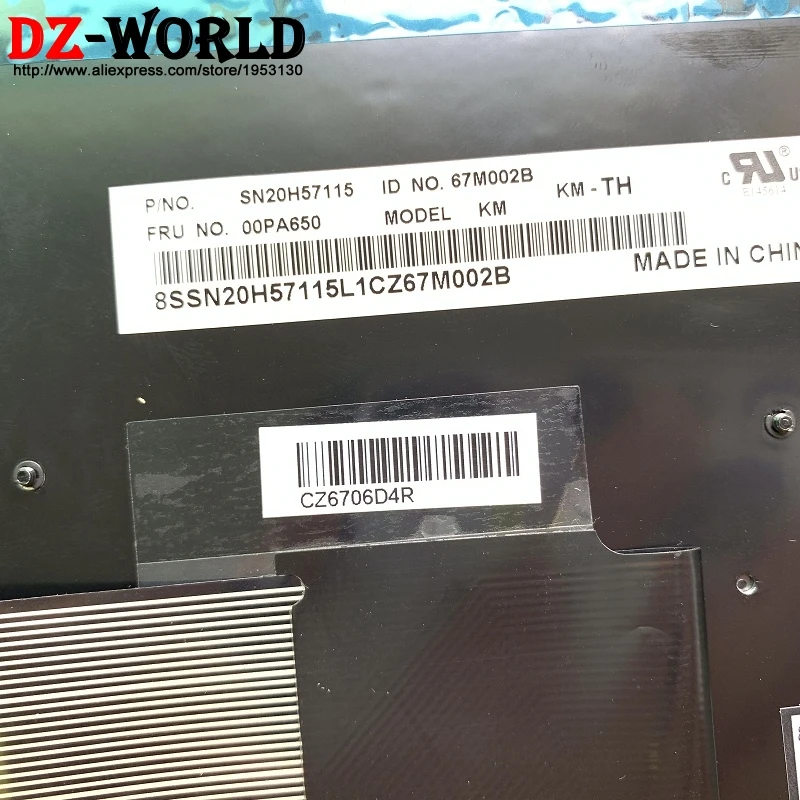 /Orig Таиланд Тайский Клавиатура для lenovo Thinkpad T540P T550 T560 W540 W541 W550S P50S L560 L540 Teclado 00PA650 00PA609