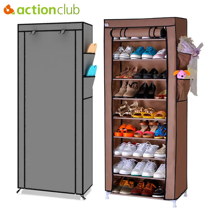 Actionclub متعددة الأغراض تخزين الأحذية مجلس الوزراء غير المنسوجة الغبار تخزين الأحذية الرف الفضاء التوقف الحذاء المنظم الأثاث رفوف Actionclub متعددة الأغراض تخزين الأحذية مجلس الوزراء غير المنسوجة الغبار تخزين الأحذية الرف الفضاء التوقف الحذاء المنظم الأثاث رفوف