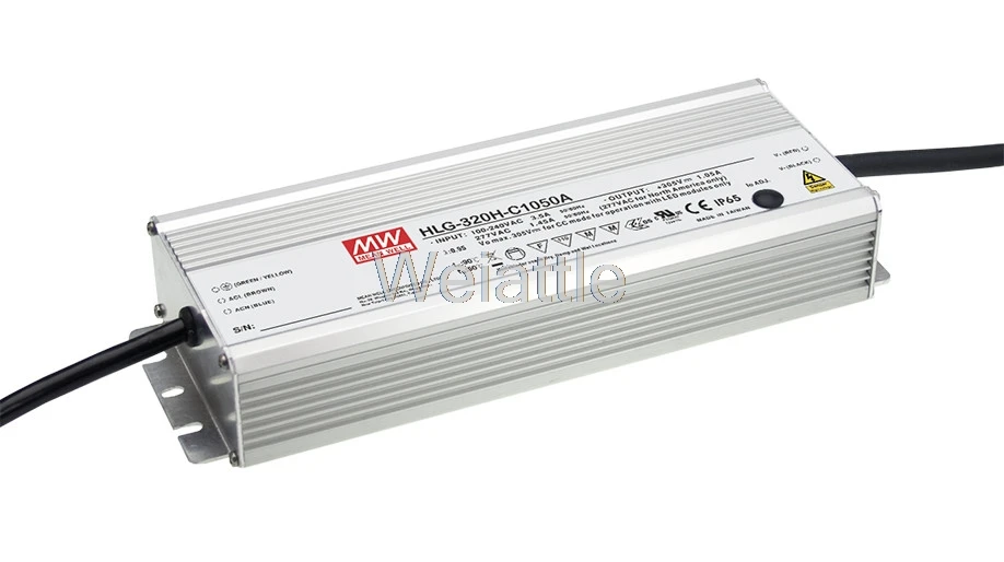 

MEAN WELL original HLG-320H-C2800DA 57 ~ 114V 2800mA meanwell HLG-320H-C 319.2W LED Driver Power Supply DA Type