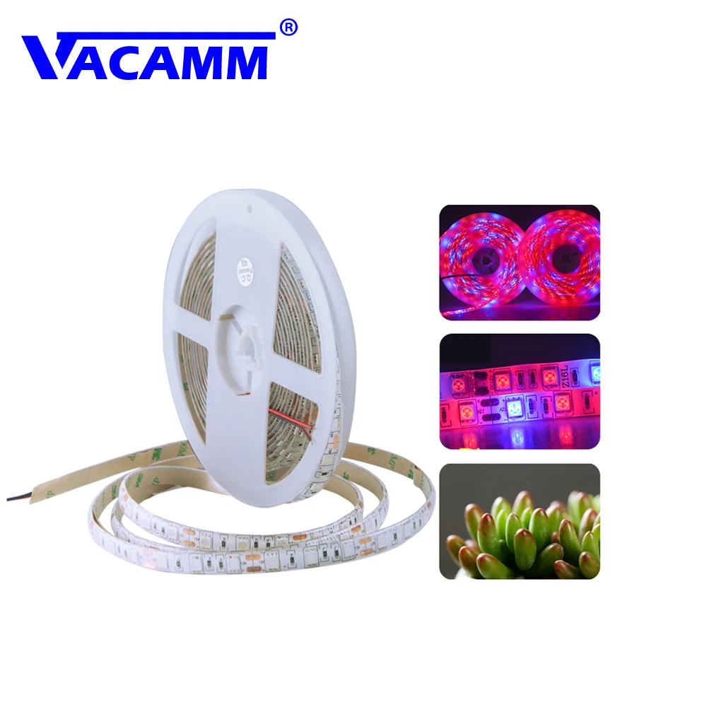 

A+ Quality Phyto Lamp Full Spectrum LED Strip Fitolampy 5050 5m 300 LEDs Diode Grow Light for Indoor Greenhouse Hydroponic Plant