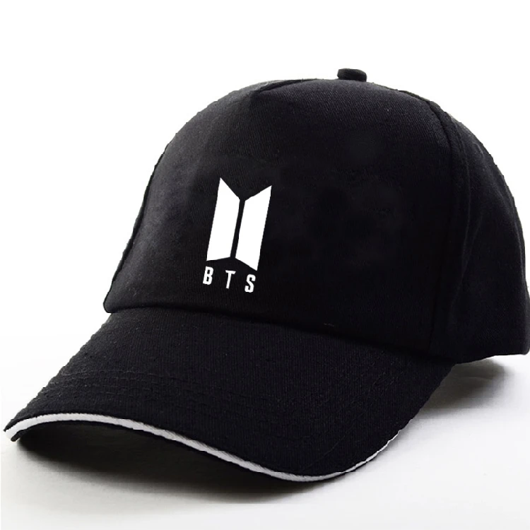 

kpop BTS Bangtan Boys JUNGKOOK SUGA JHOPE The Same letter baseball hat peaked cap