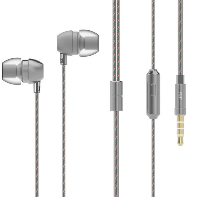 HM7 Metal Sport In Ear Earphone Wired Bass Stereo Music Earphones with Mic 3.5MM Noise-Canceling Headsets for Mobile phones HM7 Metal Sport In Ear Earphone Wired Bass Stereo Music Earphones with Mic 3.5MM Noise-Canceling Headsets for Mobile phones