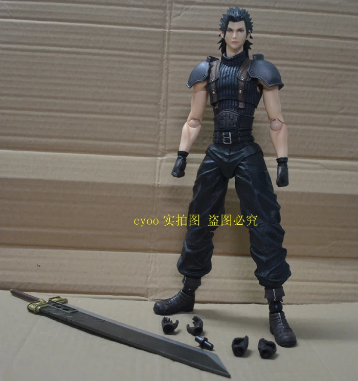 Оригинальная экшн-фигурка KAI Final Fantasy XV Zack Fair ПВХ 26 см | Игрушки и хобби