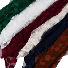 Фатиновая сетчатая ткань в горошек, кружевная ткань из Гуанчжоу для шитья платьев и детских юбок, 0,27 ярдов/1 шт. TJ0223