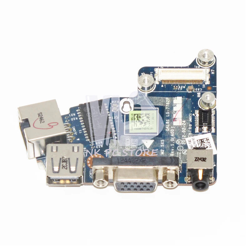

LS-7782P For Dell E6430 USB Board Ethernet Board Audio Board VGA Board full tested