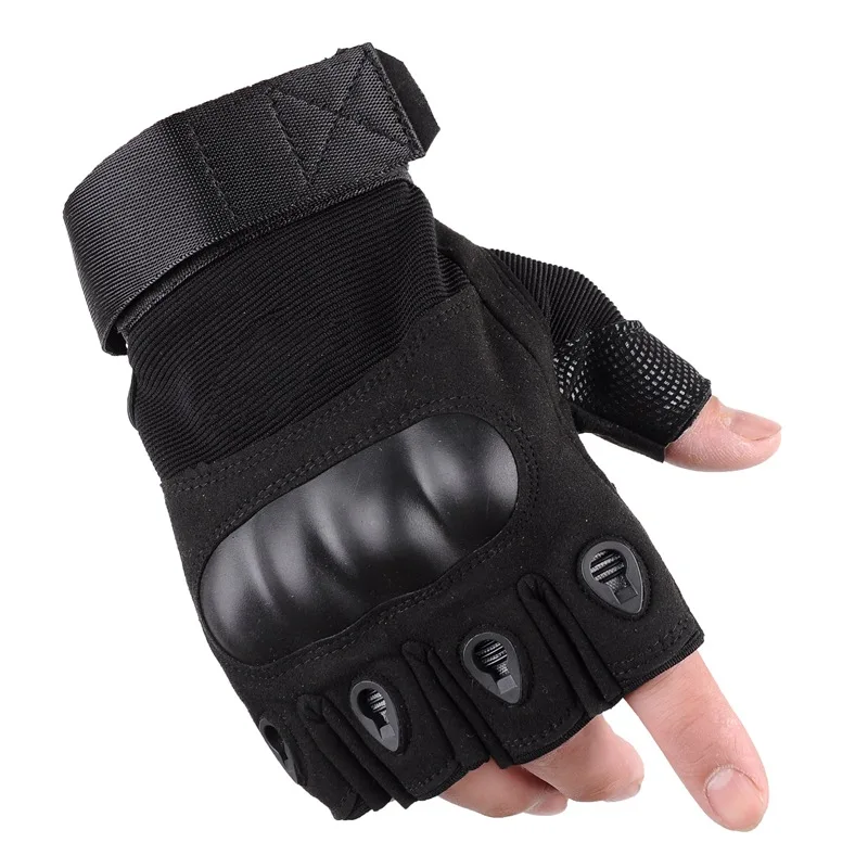 

Half Finger Outdoor Tactical Gloves Anti-Slip Work Safety Gloves For Outdoor Sport Hunt Bicycle Riding CS Hands Protection