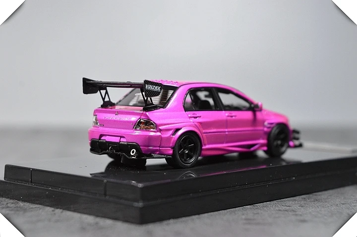 Литой металл 1: 64 Mitsubishi Evo Vii семь поколения ремонт флэш Модель автомобиля игрушки Рождественские подарки