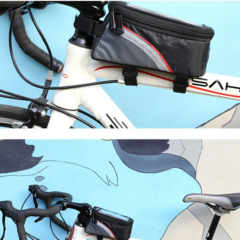 Велосипедные Сумки велосипедная Рама IPHONE сумки держатель Паньер мобильный телефон сумка чехол 4,2 "-5,5"