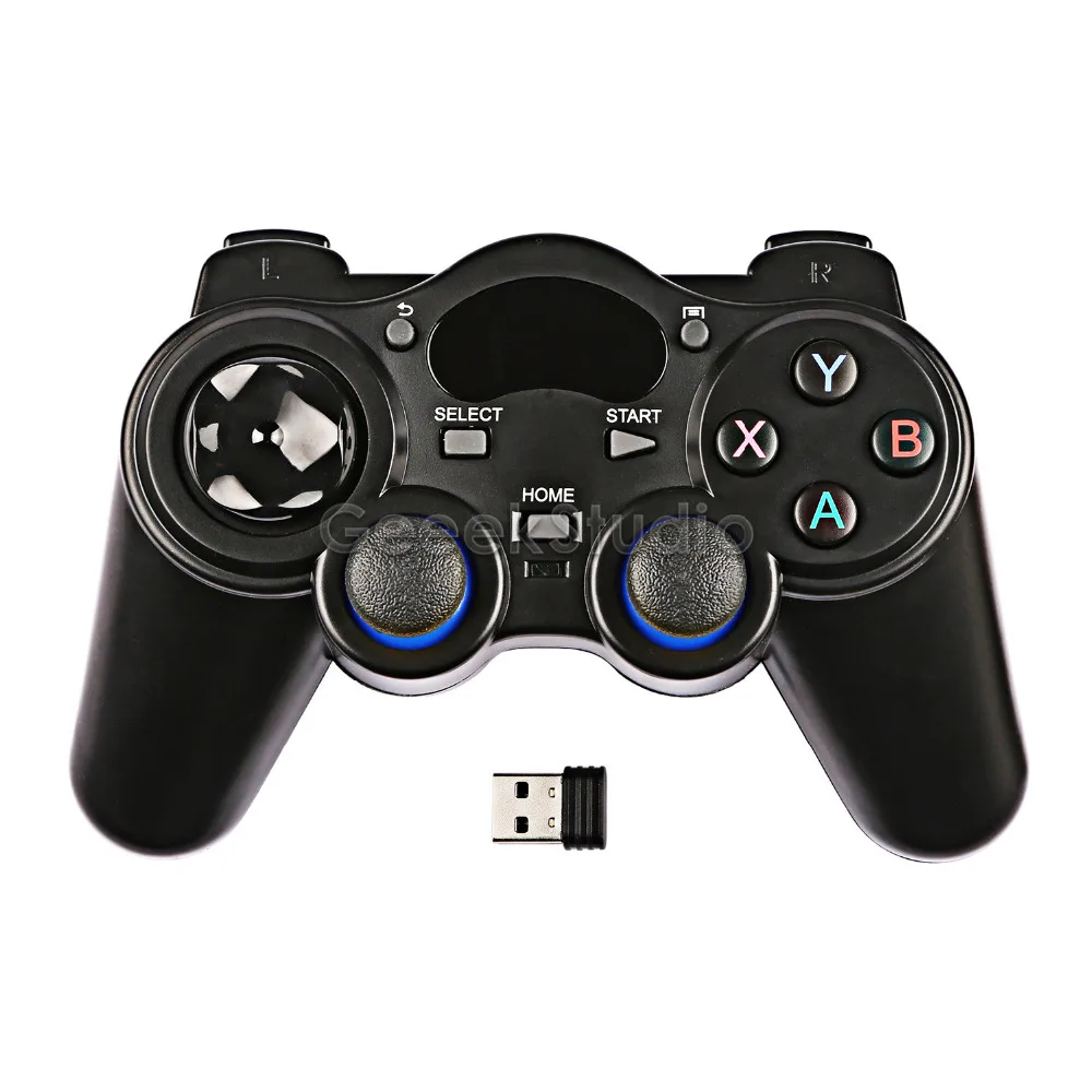 Беспроводной игровой контроллер 2 4 ГГц для ПК Raspberry Pi RetroPie Android Smart TV Box планшетный