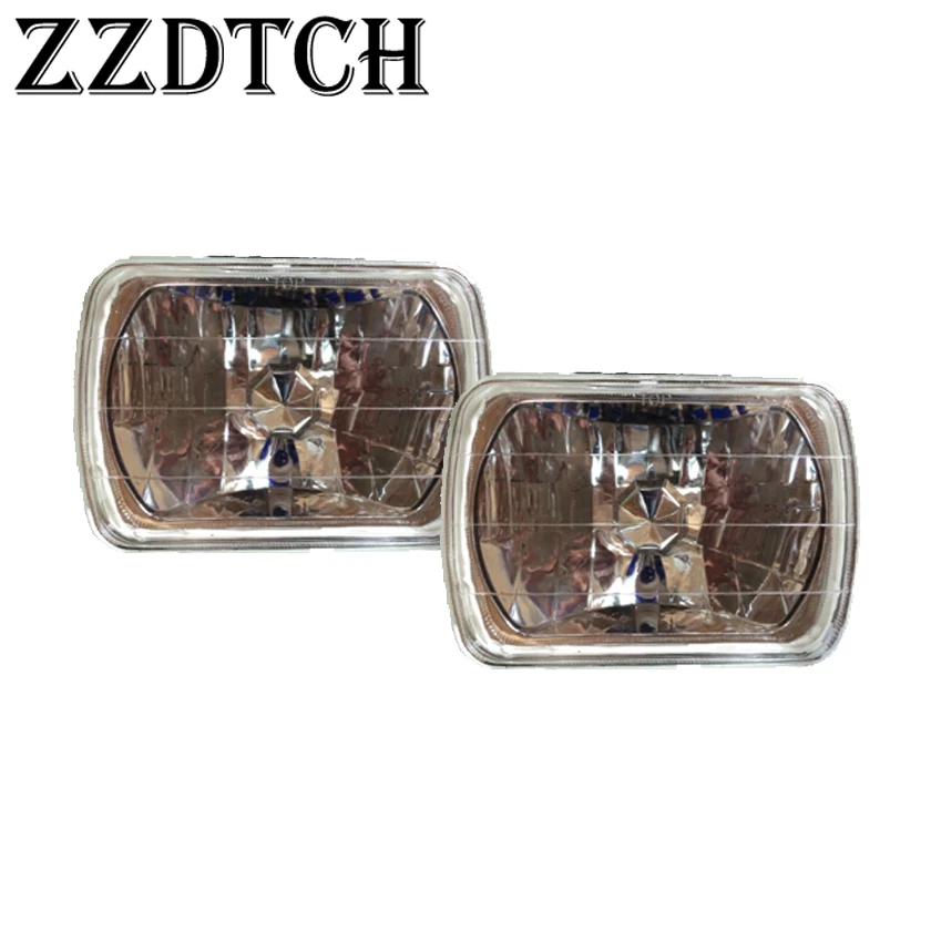 

ZZDTCH 2PCS 12V 7inch square universal head lamp used for mazda pickup head lamp