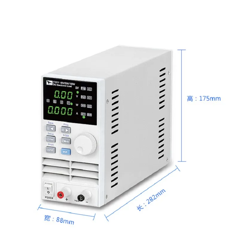 ITECH IT8211 цифровой контроль DC электронная нагрузка высокая точность Напряжение Ток Тестер одноканальный 60 в 30A 150 Вт измерительные приборы