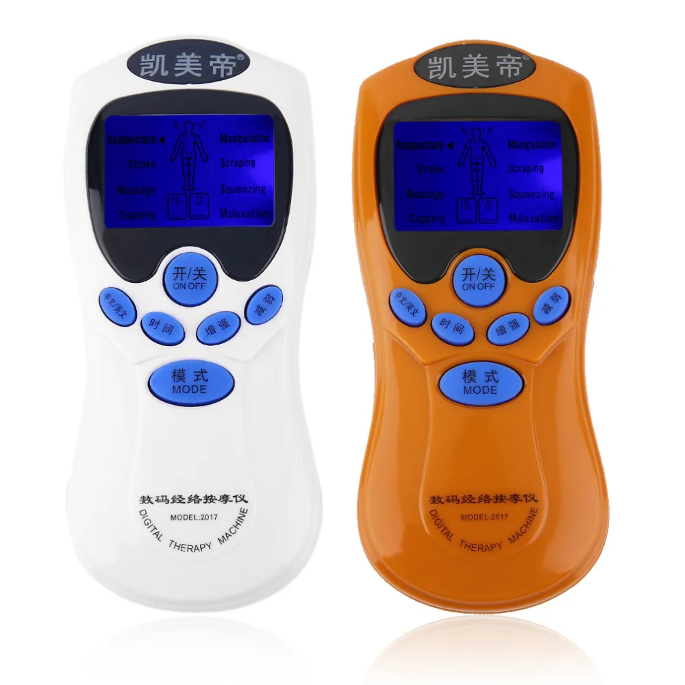 1Set Health Care Blue Screen LCD Digital Meridian Massage Instrument Relax Muscle Pain Relief Acupuncture Therapy Healthy Care 1Set Health Care Blue Screen LCD Digital Meridian Massage Instrument Relax Muscle Pain Relief Acupuncture Therapy Healthy Care