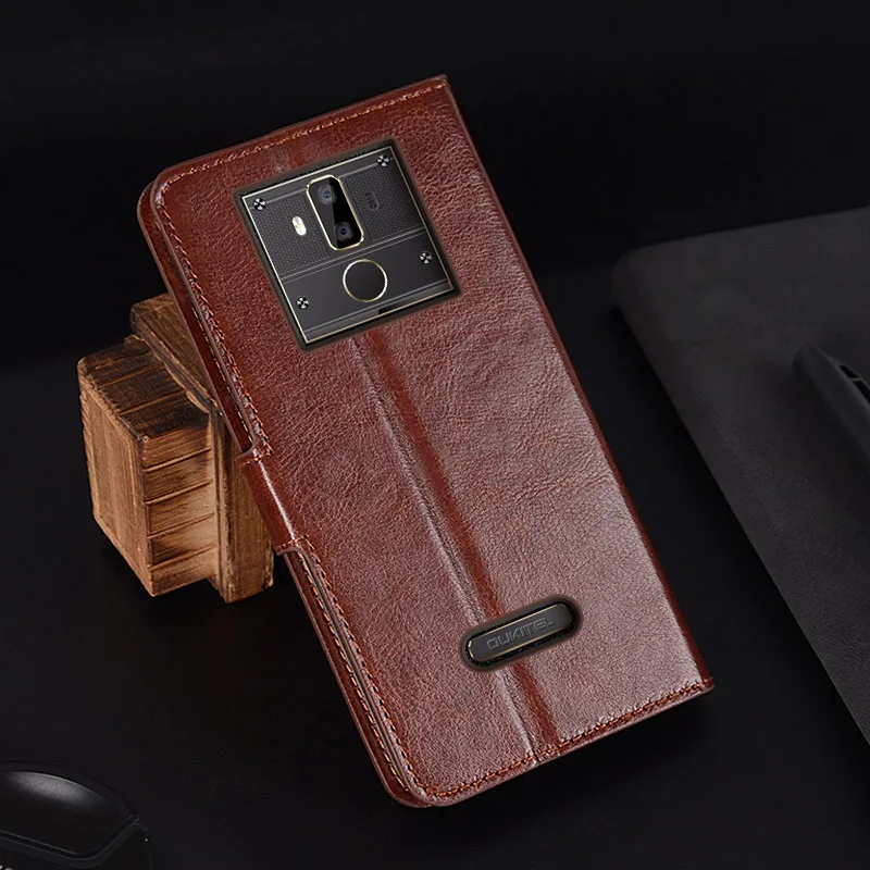 Чехол для Oukitel K7 роскошный флип чехол из искусственной кожи с бумажником 6 0 дюйма