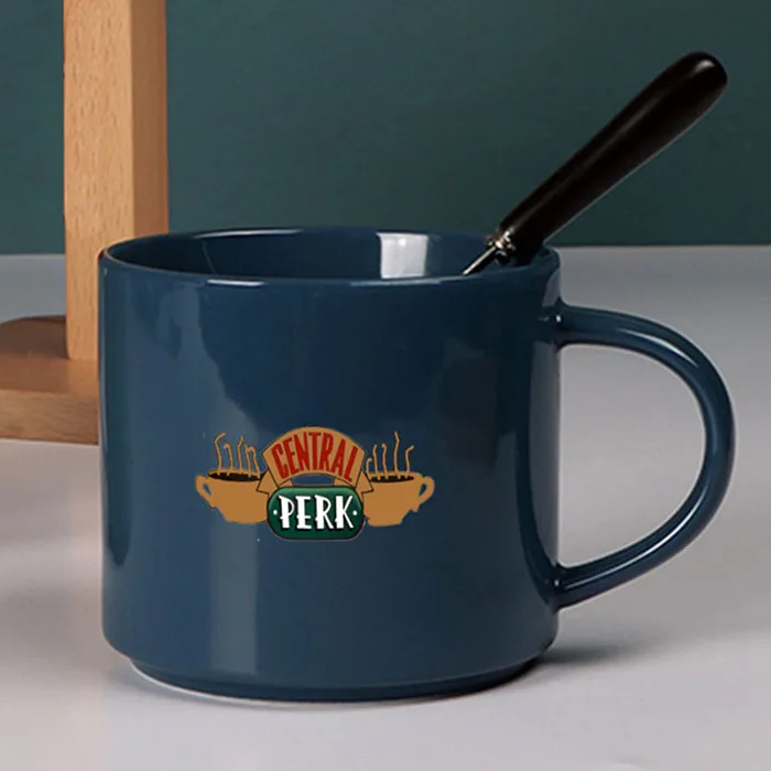 

New 430ML Friends TV Show Series Central Perk Ceramic Coffee Tea Cup Mug