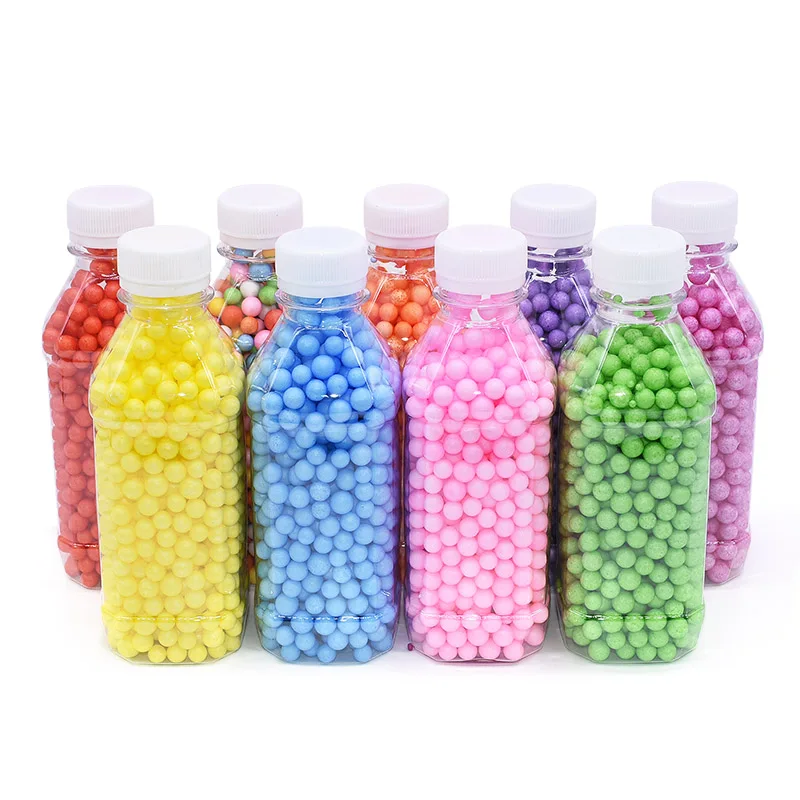 По 8 мм 1/2/5 бутылок разноцветный пенополистирол пены мяч бусины для рукоделия наполнитель для подушки/диван/воздушный шар/игрушка/Подарочная коробка вечерние Декор