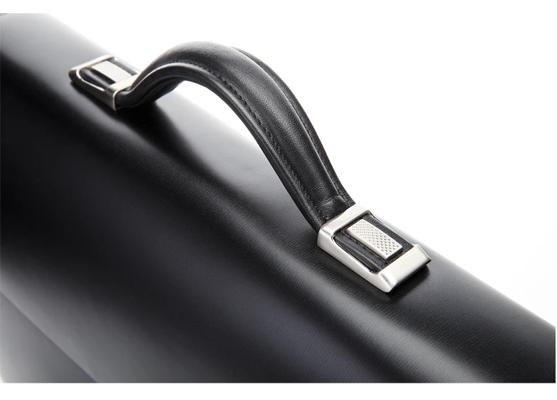 YINTE кожа Портфели черный Для Мужчин's Бизнес кожаная сумка Высокое качество Мужская сумка адвоката 14 ноутбук сумка чехол портфель T8553-5