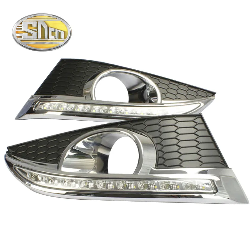 B Model Для Chevrolet Captiva 2011 2012 2013 реле сигнала поворота автомобильный Стайлинг 12 В светодиодный DRL дневные ходовые огни с отверстием противотуманной фары - Цвет: B Model