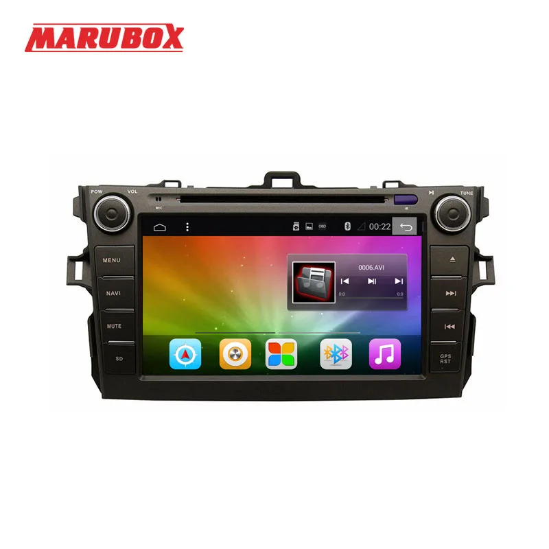 

MARUBOX 2 Din Quad Core Android 7.1 For Toyota Corolla 2007-2011 GPS Navigation DVD Stereo Radio Car Multimedia Player 8A105A4