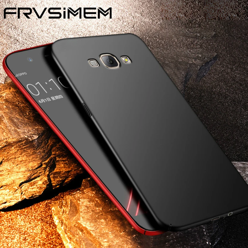 FRVSIMEM чехол для Samsung Galaxy J1 J2 J3 J5 J7 2016 2017 Prime j4 j6 Duos Duo Metal NEO NXT Pro жесткий PC чехлы |