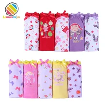 5pcs/set cotton Panties For Girls Kids Short Briefs baby girl underwear children underwear child cute cartoon shorts Underpants