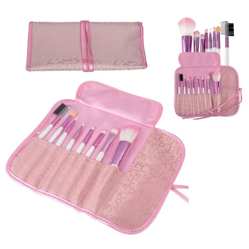 

8pcs Makeup Brushes Set Foundation Eyeshadow Eyeliner Blusher Lip Cosmetic Brush H1